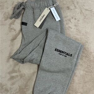 Fear of God Essentials Heather Gray Joggers